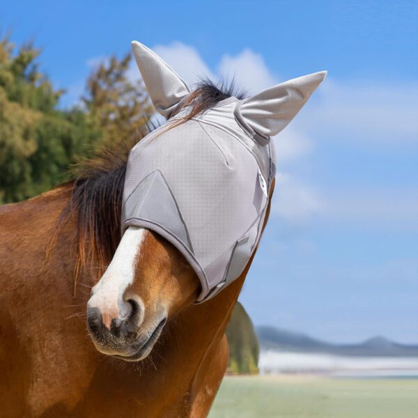 Adjustable Fly Masks for Horses with Ears